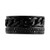 EFFY® Men's Black Spinel Pavé Chain Link Ring (1 ct. t.w.) in Black PVD-Plated Sterling Silver