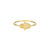 14K Gold Diamond Hamsa Ring