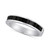 Sterling Silver Ring, Black Diamond Baguette Ring (1/4 ct. t.w.)