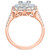 EFFY® Diamond Cluster Statement Ring (2 ct. t.w.) in 14k Rose Gold