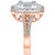 EFFY® Diamond Cluster Statement Ring (2 ct. t.w.) in 14k Rose Gold