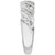 Diamond 3-Row Band Ring (1 ct. t.w.) in 14k White Gold