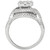 Diamond Cluster Engagement Ring (1-1/4 ct. t.w.) in 14k White Gold
