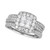 Diamond Princess Enhancer Bridal Set (1-1/2 ct. t.w.) in 14k White Gold