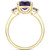 Amethyst (2-1/3 ct. t.w.) & Diamond (1/20 ct. t.w.) Ring in 14k Gold