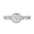 Vanilla Diamond® Twist Halo Ring (3/8 ct. t.w.) in Platinum