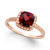 Garnet (2-1/4 ct. t.w.) and Diamond Accent Ring in 14k Rose Gold