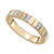 Diamond Textured Band (1/6 ct. t.w.) in 14k Gold-Plated Sterling Silver, Created for Macy's