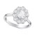 Art Carved Diamond Rose-Cut Oval Halo Engagement Ring (7/8 ct. t.w.) in 14k White, Yellow or Rose Gold