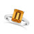 Citrine (3-1/7 ct. t.w.) Ring in 14K White Gold