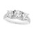 Diamond Three Stone Engagement Ring (2 ct. t.w.) in 14k White Gold
