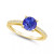 Tanzanite (1-3/8 Ct. t.w.) and Diamond (1/6 Ct. t.w.) Ring