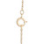 Diamond Lizard 18" Pendant Necklace (1/10 ct. t.w.) in 10k Gold,Created for Macy's