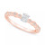 Diamond Oval Engagement Ring (3/8 ct. t.w.) in 14k Gold