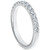 Diamond French Pavé Wedding Band (1 ct. t.w.) in 14k White Gold