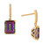 Mystic Topaz (5-3/4 ct. t.w.) & Diamond (1/20 ct. t.w.) Drop Earrings in 14k Gold