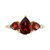 Garnet (2-3/4 ct. t.w.) & Diamond (1/20 ct. t.w.) Ring in 14k Gold