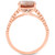 EFFY® Morganite (3-1/2 ct. t.w.) & Diamond (1/5 ct. t.w.) Ring in 14k Rose Gold
