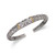 Balissima by EFFY® Diamond Swirl Bangle (1/6 ct. t.w.)  in 18k Gold and Sterling Silver