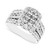Diamond Princessa Ring (2 ct. t.w.) in 14k White Gold
