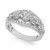 Diamond Five Stone Openwork Ring (1 ct. t.w.) in 14k White Gold