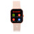 Unisex Blush Pink Silicone Smart Watch 38mm