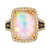Neopolitan Opal (5-1/2 ct. t.w.) & Diamond (3/4 ct. t.w.) Statement Ring in 14k Gold