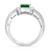 EFFY® Emerald (1-3/4 ct. t.w.) & Diamond (1-7/8 ct. t.w.) Ring in 14k White Gold