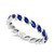 Sapphire Marquise Band (3/4 ct. t.w.) in 14k White Gold