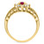 EFFY® Ruby (1-1/4 ct. t.w.) & Diamond (5/8 ct. t.w.) Halo Statement Ring in 14k Gold