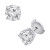 Certified Lab Grown Diamond Stud Earrings (3 ct. t.w.) in 14k Gold