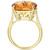 EFFY® Citrine (9-1/2 ct. t.w.) & Diamond (1/20 ct. t.w.) Ring in 14k Gold