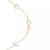 EFFY® Cultured Freshwater Pearl Station 18" Necklace in 14k Gold (5-1/2mm)