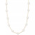 EFFY® Cultured Freshwater Pearl Station 18" Necklace in 14k Gold (5-1/2mm)