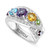 EFFY® Multi-Gemstone (4-5/8 ct.t.w.) Statement Ring in Sterling Silver