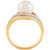 Cultured Freshwater Pearl (8mm) & Diamond (1/4 ct. t.w.) Ring in 14k Gold