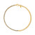Multi-Stone Bracelet in 14k Gold-Plated Silver
