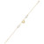 Cultured Freshwater Pearl (7 1/4 x 8mm) Heart Link Bracelet in 14k Gold-Plated Sterling Silver