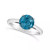 Garnet (2-1/3 ct. t.w.) Ring in Sterling Silver. Also Available in London Blue Topaz and Citrine