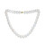 White Freshwater Cultured Pearl (11-11.5 mm) Strand Necklace and Stud Earrings Set in 14k Yellow Gold