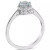 Opal Six Prong Solitaire Ring (1/3 ct. t.w.) in Sterling Silver (Also in Aquamarine)