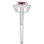 Garnet (1-2/3 ct. t.w.) and Diamond (1/5 ct. t.w.) Halo Ring in Sterling Silver