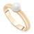 Cultured Freshwater Pearl (5mm) Ring in 14k Gold-Plated Sterling Silver, Created for Macy's