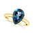 London Blue Topaz (3-5/8 ct. t.w.) Ring in 14K Yellow Gold
