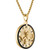 Men's Chronos God of Time Black Diamond (1/4 ct. t.w.) Pendant Necklace in 14k Gold, 24" + 2" extender