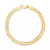 Men's Mariner Link Chain Bracelet in 14k Gold-plated Sterling Silver