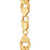 Curb Link 24" Chain Necklace in 18k Gold-Plated Sterling Silver
