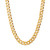 Curb Link 24" Chain Necklace in 18k Gold-Plated Sterling Silver