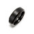 Men's 8mm Tungsten Ring with Beveled Edges