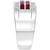EFFY® Men's Ruby (1 ct. t.w.) & White Sapphire (1-1/4 ct. t.w.) Ring in Sterling Silver